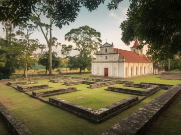 Explorando o sítio arqueológico de São Miguel das Missões